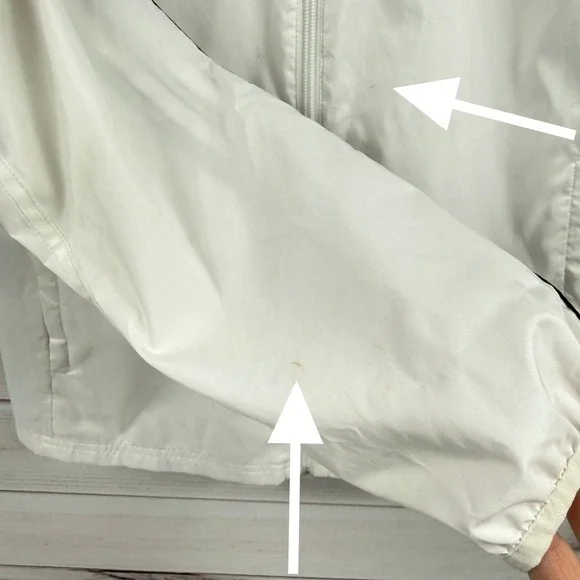 Adidas AFS Tiro Windbreaker Black/White Size XS Full Zip Jacket - Picture 10 of 10